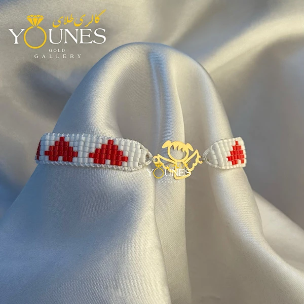 دستبند میوکی فرشته طلا